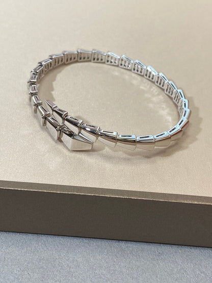 [Aurora]SERPENTI VIPER SILVER BRACELET