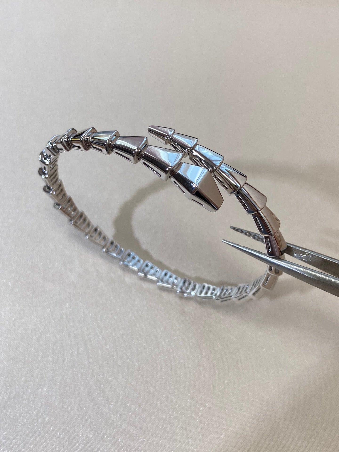 [Aurora]SERPENTI VIPER SILVER BRACELET