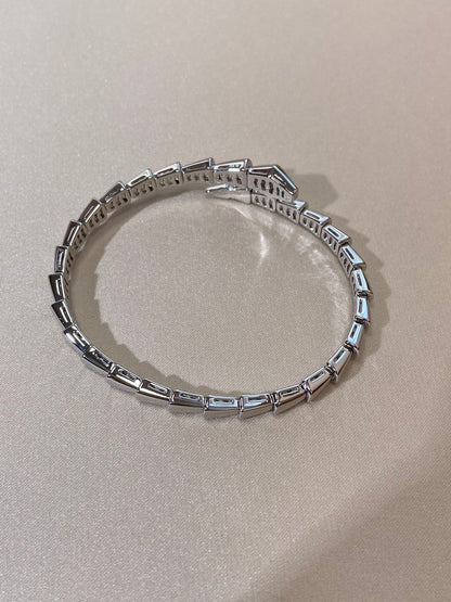 [Aurora]SERPENTI VIPER SILVER BRACELET