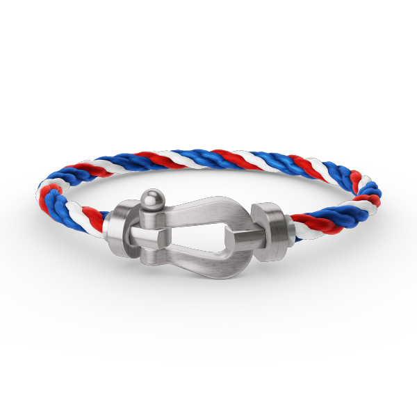 [AURORA]FORCE GROSSES HUFEISENARMBAND OHNE DIAMANT SILBER
