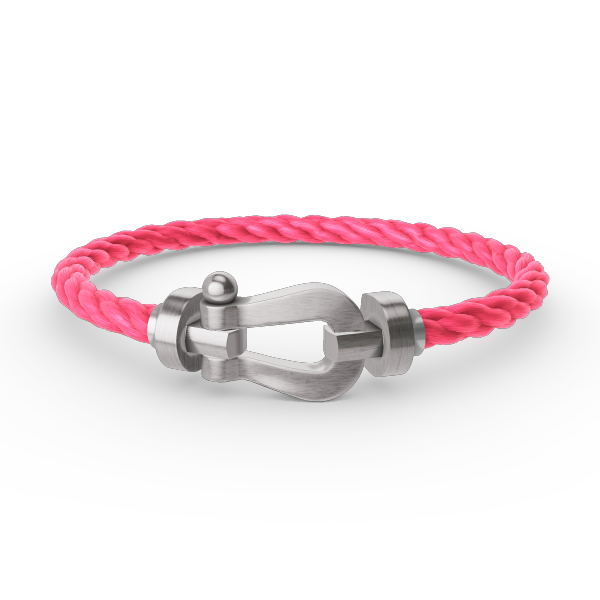 [AURORA]FORCE GROSSES HUFEISENARMBAND OHNE DIAMANT SILBER