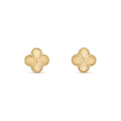 [Aurora]CLOVER MEDIUM 1 MOTIFS LASER EARRINGS