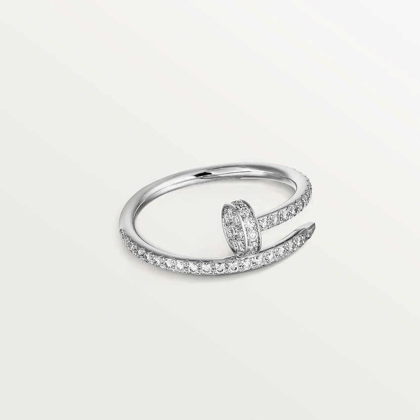[Aurora]JUSTE RING 1.8MM SILVER DIAMONDS