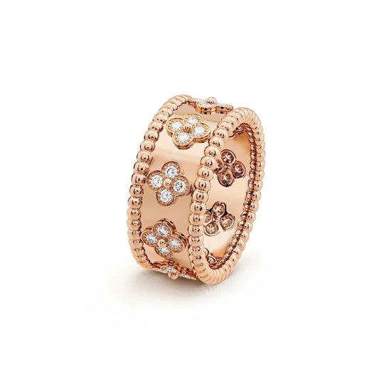 [Aurora]CLOVER KALEIDOSCOPE RING 10MM